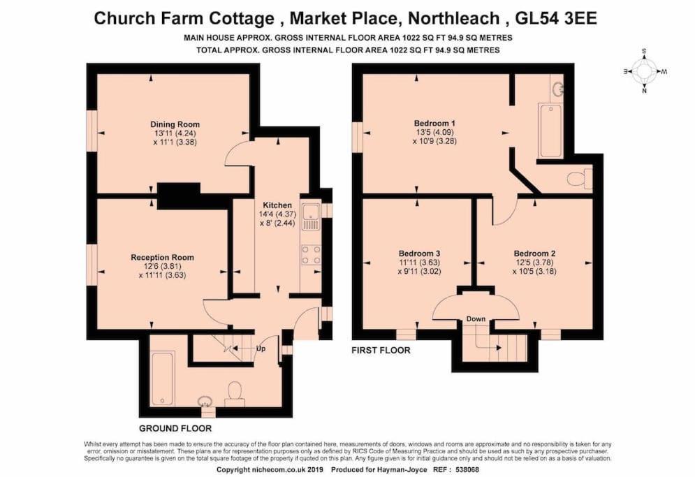 Church Farm Cottage Челтенхам Экстерьер фото